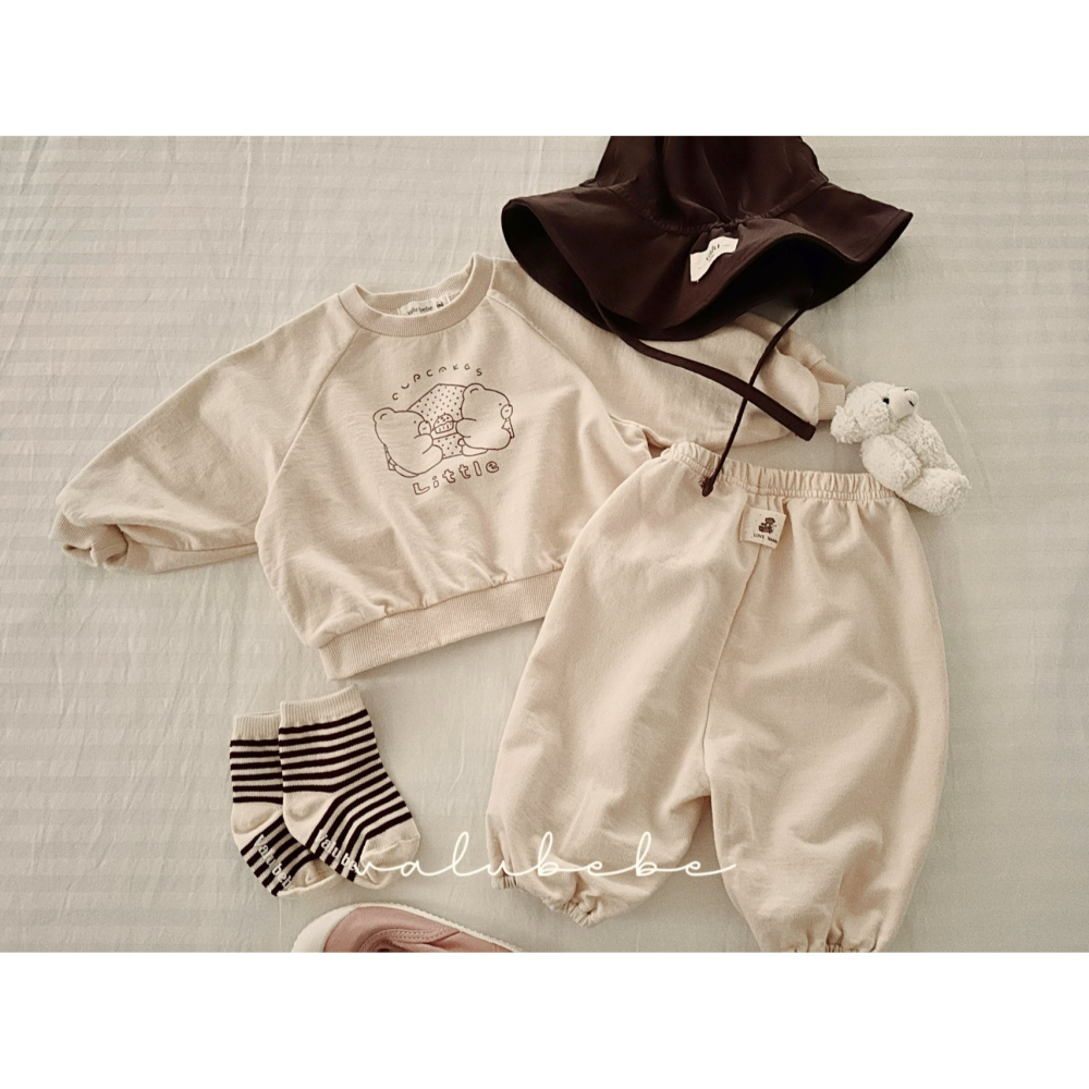 Valubebe 上衣 벨루베베 컵케익맨투맨-細節圖10