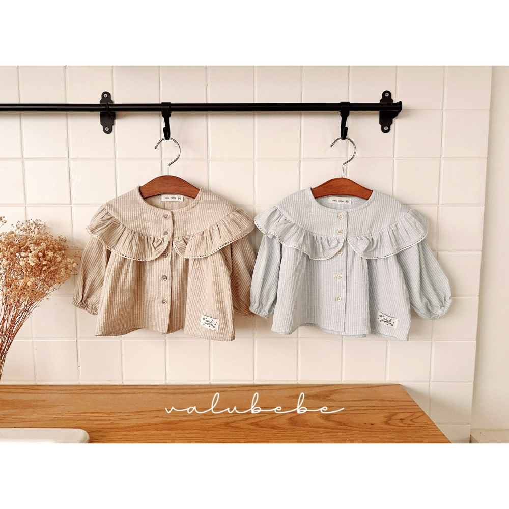 Valubebe 上衣 벨루베베 클래식요크블라우스-細節圖3