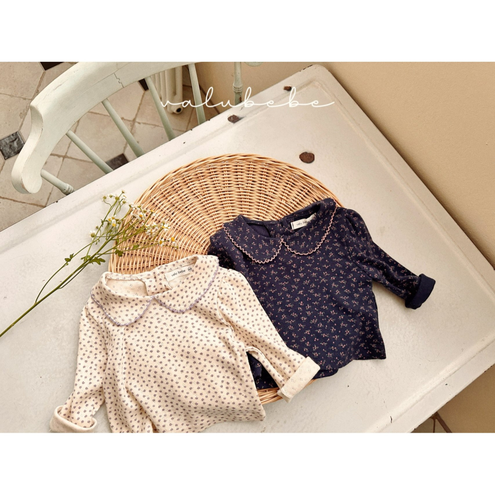 Valubebe 上衣 벨루베베 핀코트블라우스-細節圖2