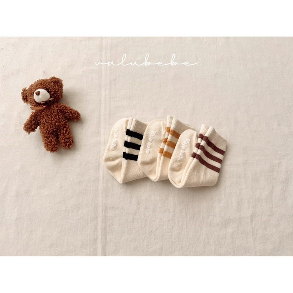 Valubebe 襪子 벨루베베 베이직라인삭스-細節圖3