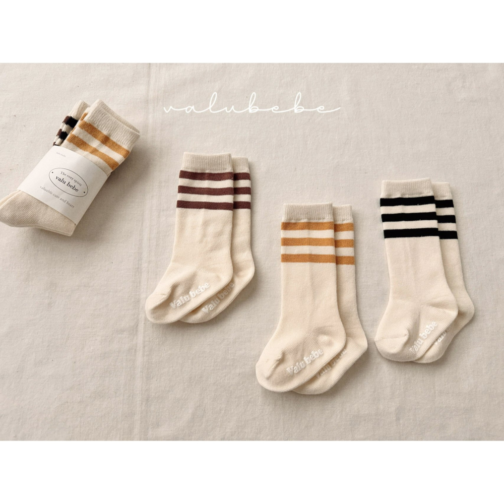 Valubebe 襪子 벨루베베 베이직라인삭스-細節圖4