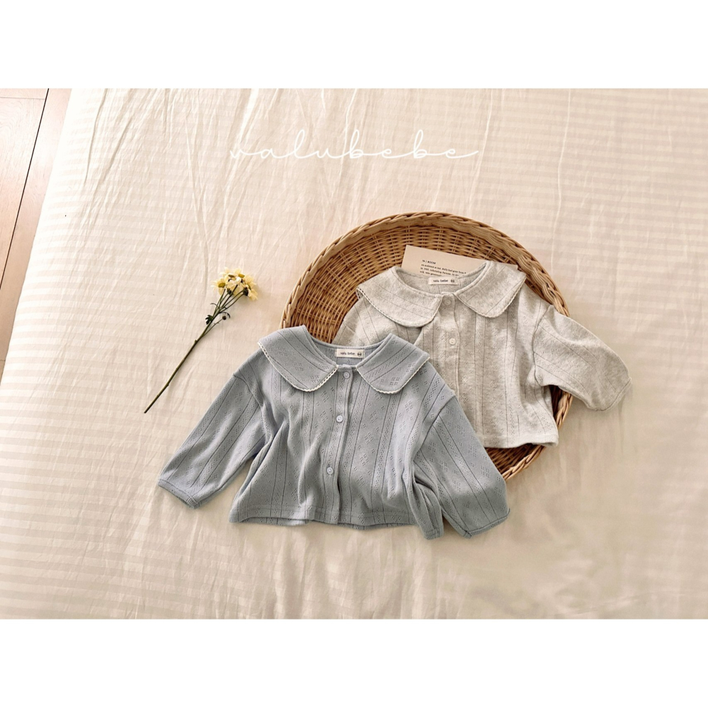 Valubebe 開襟衫 벨루베베 아일렛세라가디건-細節圖2