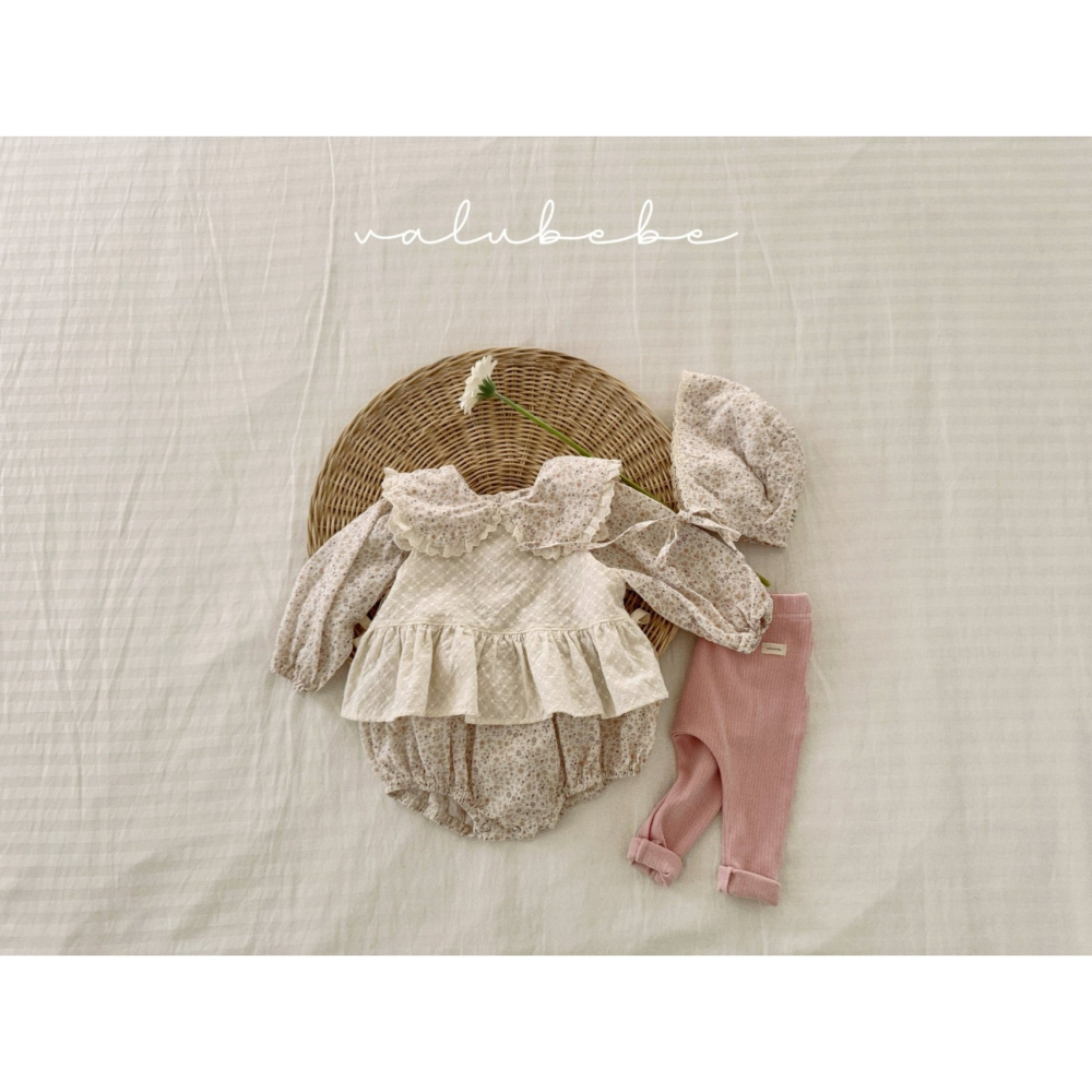 Valubebe 包屁衣 벨루베베 그랑꽃카라슈트-細節圖8