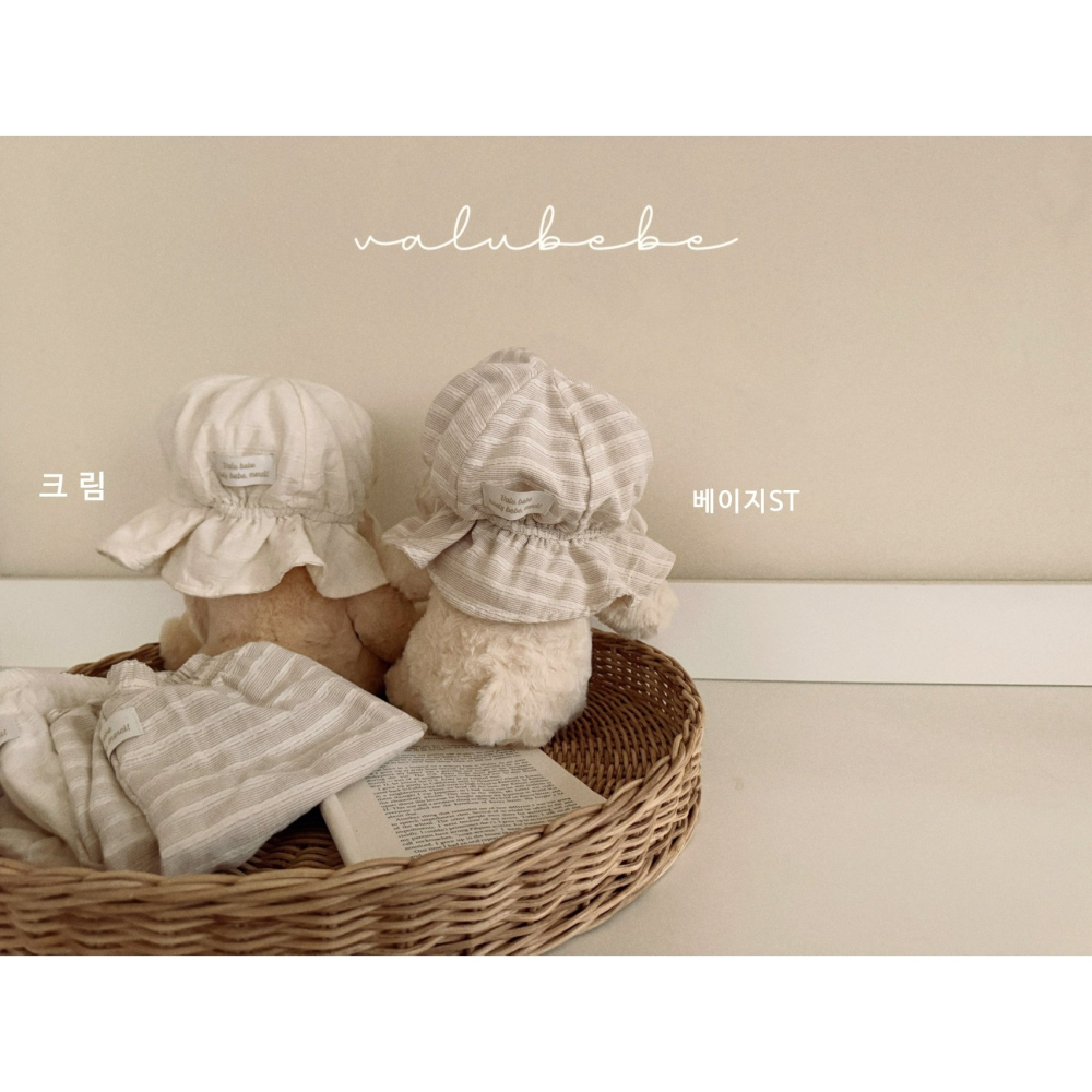 Valubebe 帽子 벨루베베 내츄럴버킷햇-細節圖3