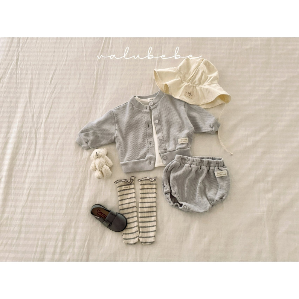 Valubebe 上衣 벨루베베 데일리단작버튼티26-細節圖9