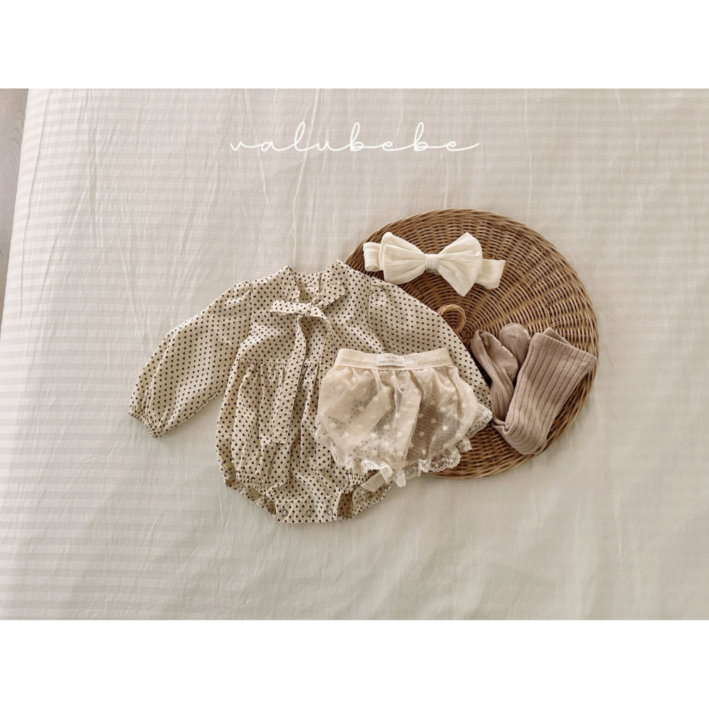 Valubebe 包屁衣 벨루베베 무이리본슈트-細節圖3