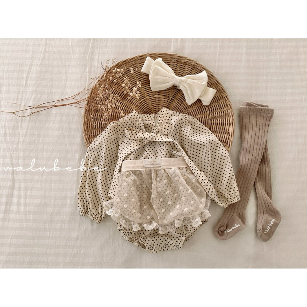 Valubebe 包屁衣 벨루베베 무이리본슈트-細節圖5