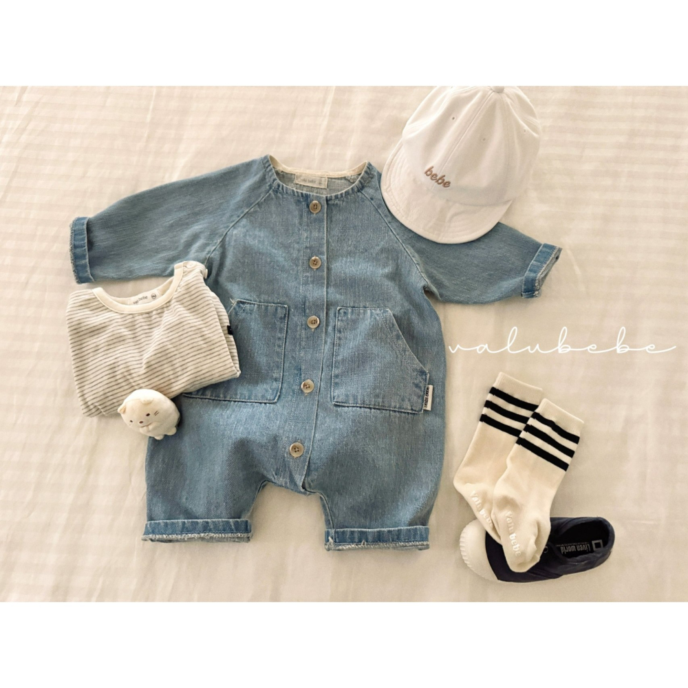 Valubebe 包屁衣 벨루베베 베이비워크맨슈트-細節圖8