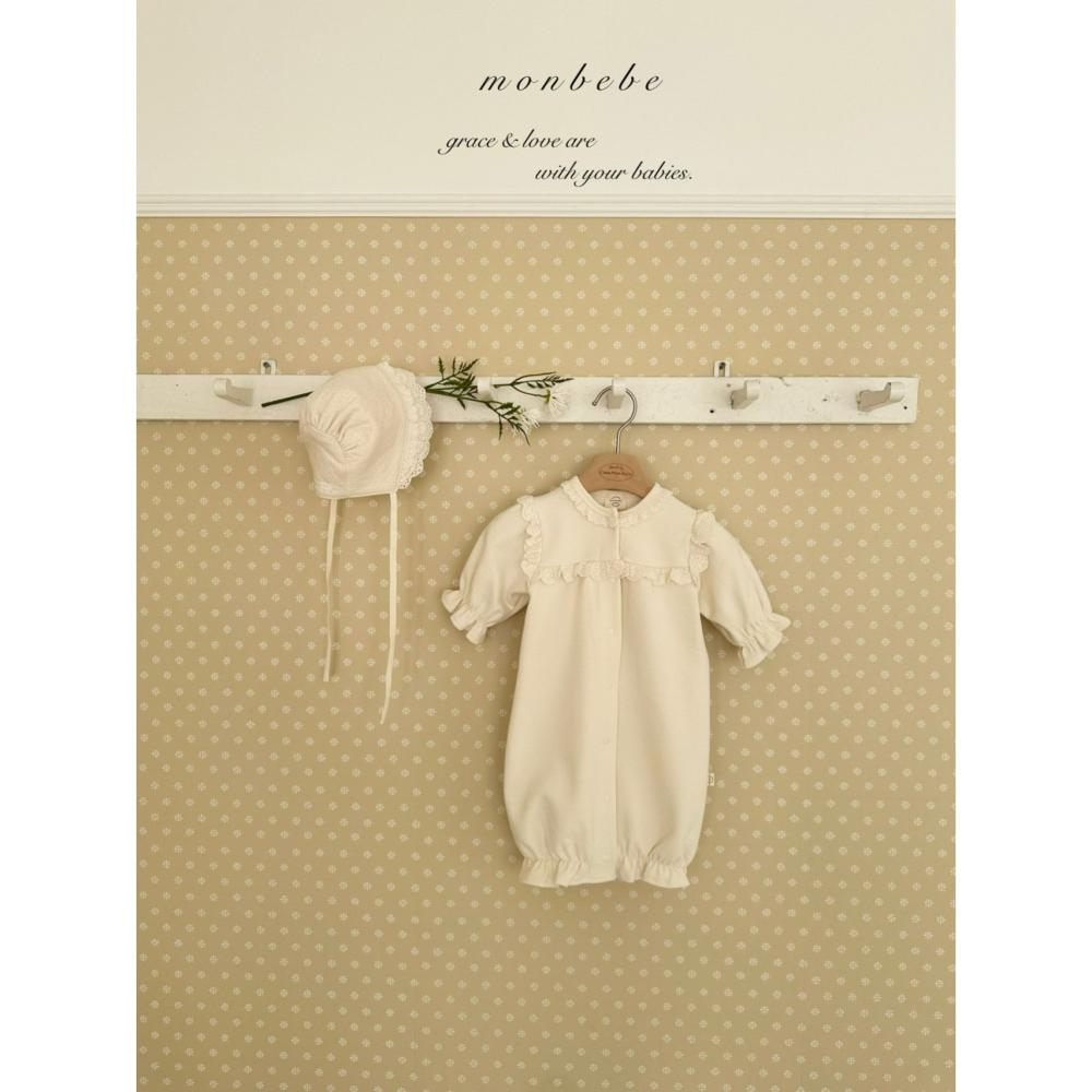 Monbebe 包屁衣 몽베베 26ss레이스브랜디슈트-細節圖2