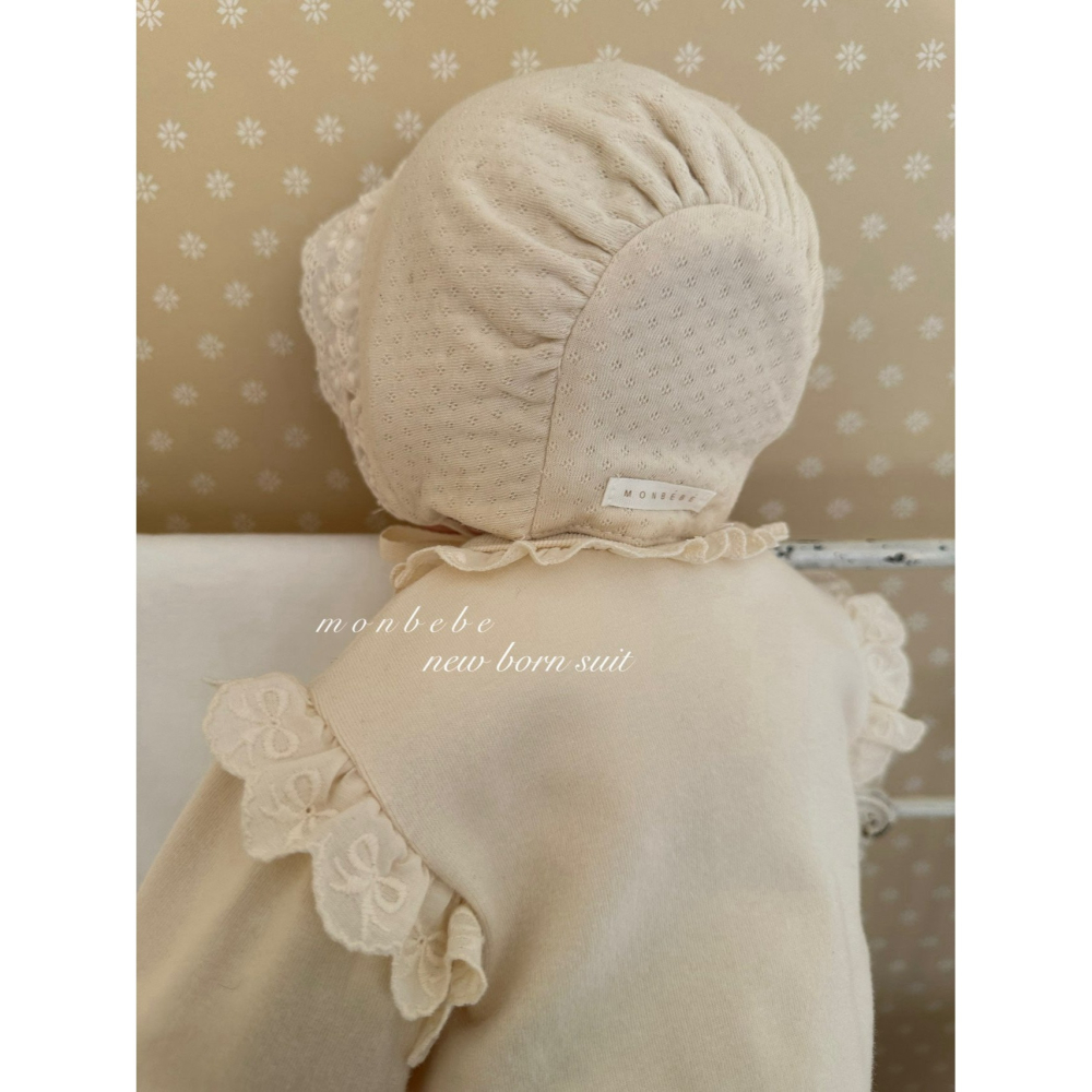 Monbebe 包屁衣 몽베베 26ss레이스브랜디슈트-細節圖4