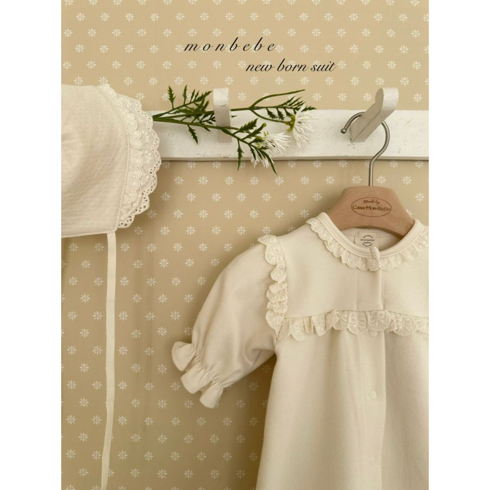 Monbebe 包屁衣 몽베베 26ss레이스브랜디슈트-細節圖7