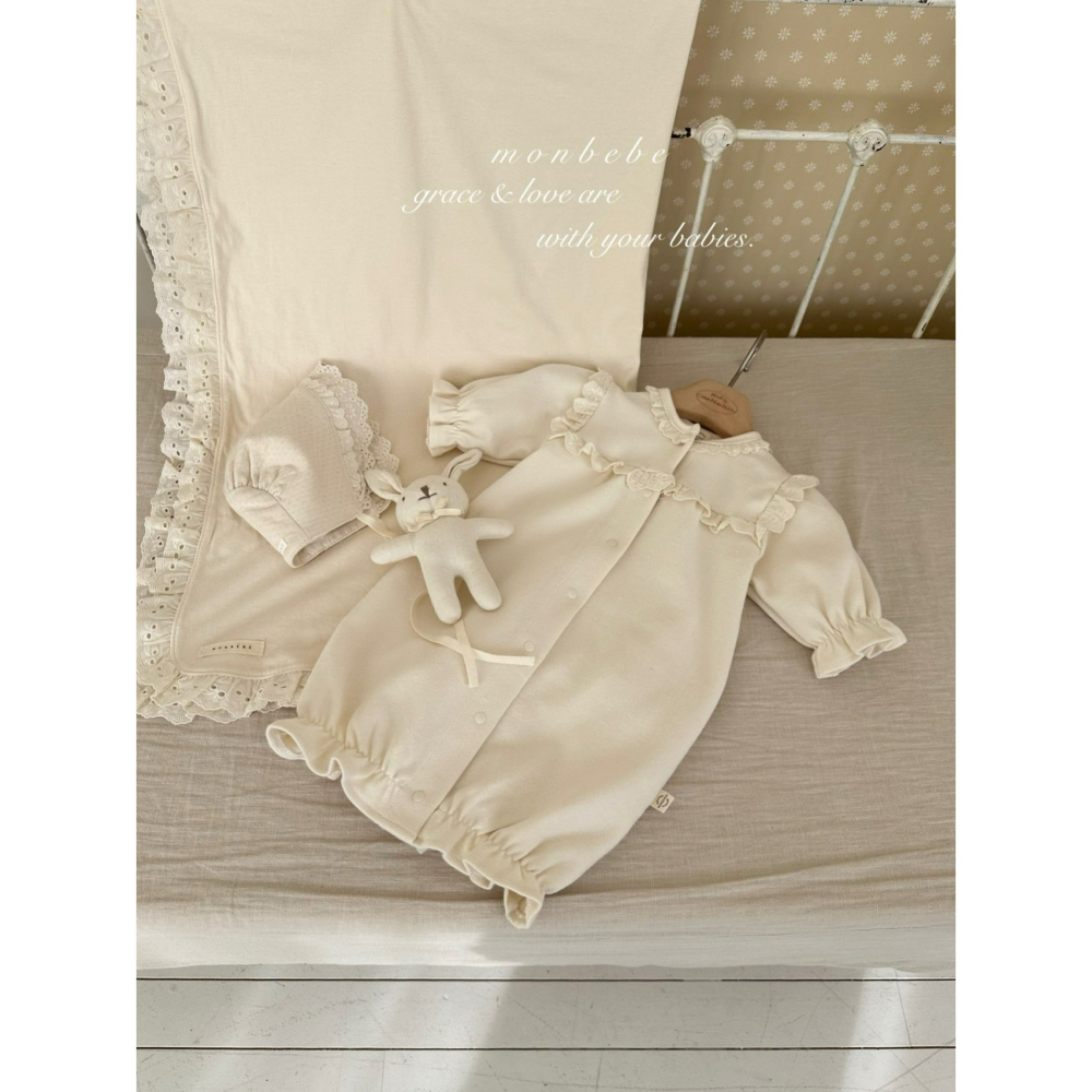 Monbebe 包屁衣 몽베베 26ss레이스브랜디슈트-細節圖8