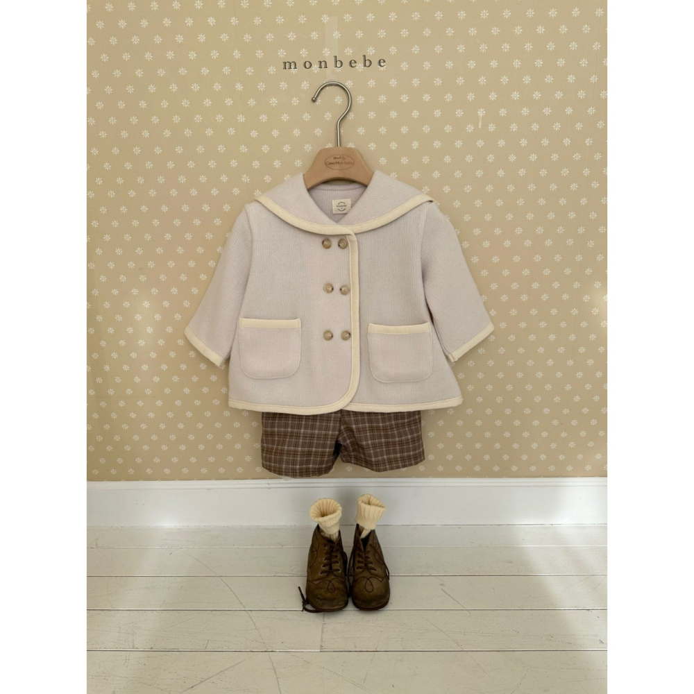 Monbebe 褲子 몽베베 로이멜빵팬츠-細節圖8