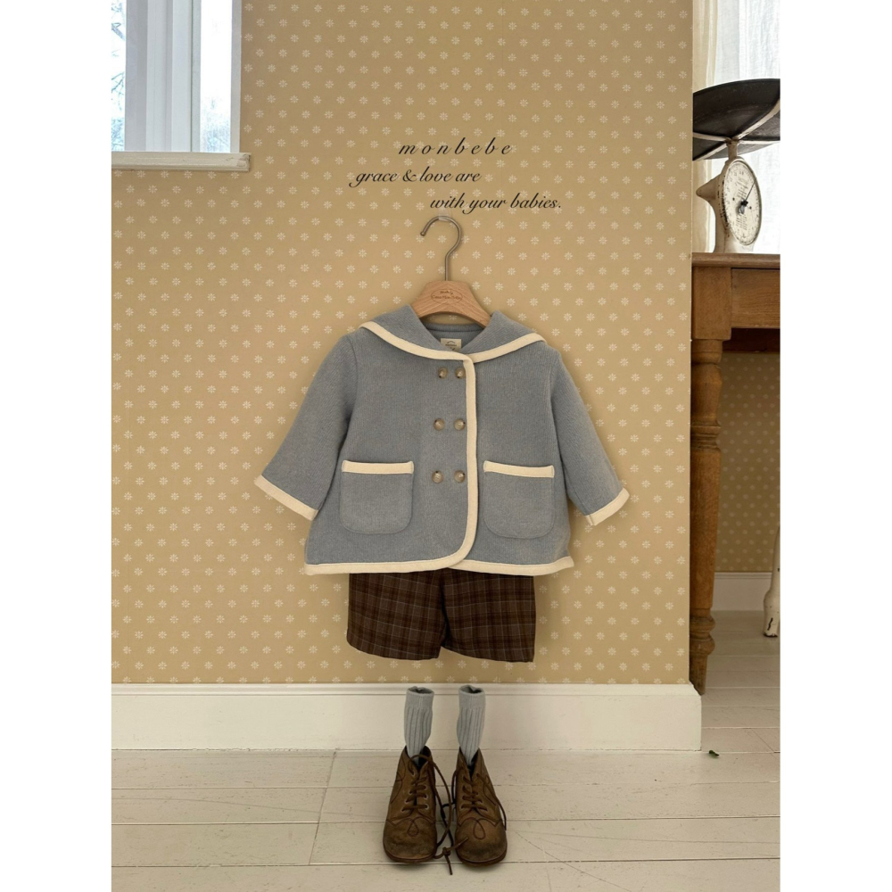 Monbebe 褲子 몽베베 로이멜빵팬츠-細節圖9