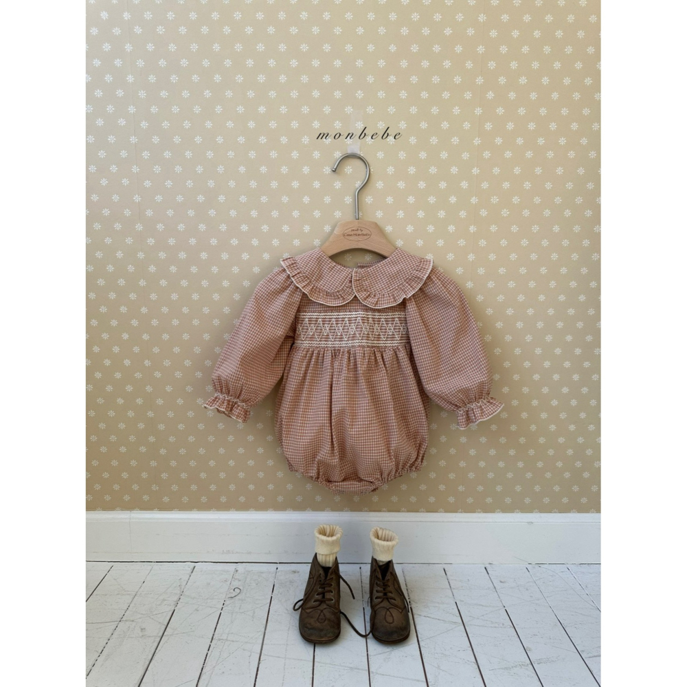 Monbebe 包屁衣 몽베베 밀라스모크슈트-細節圖2