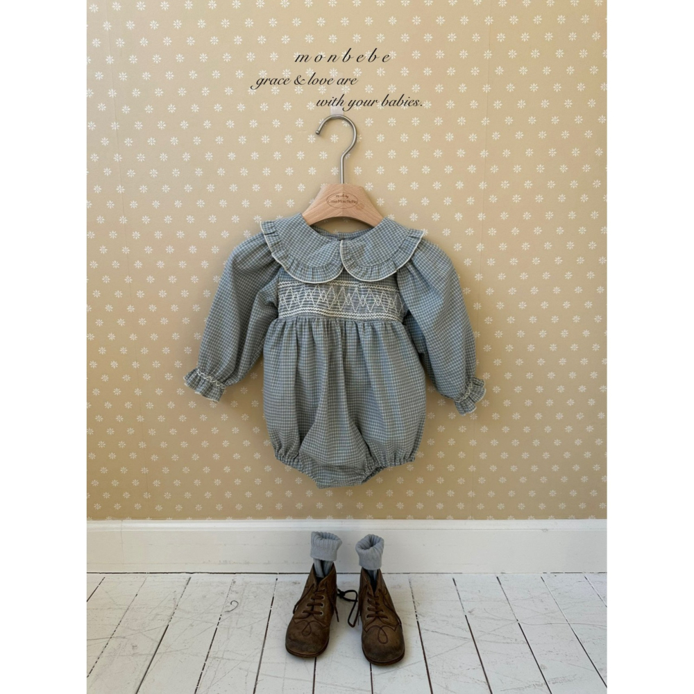 Monbebe 包屁衣 몽베베 밀라스모크슈트-細節圖3