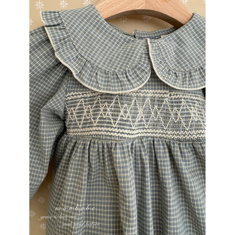 Monbebe 包屁衣 몽베베 밀라스모크슈트-細節圖8