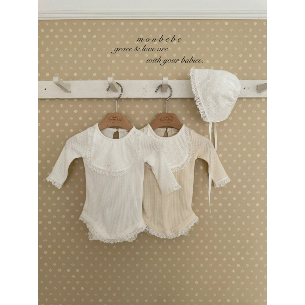 Monbebe 包屁衣 몽베베 베베빕레이스슈트-細節圖3
