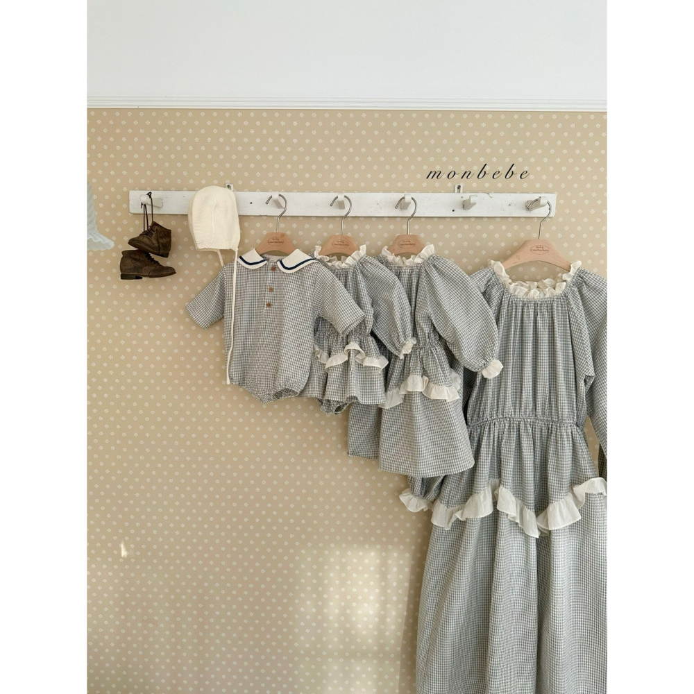 Monbebe 洋裝 몽베베 벨라원피스엄마-細節圖7