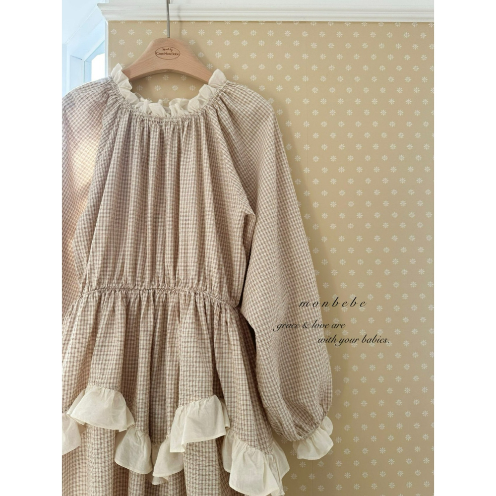 Monbebe 洋裝 몽베베 벨라원피스엄마-細節圖9