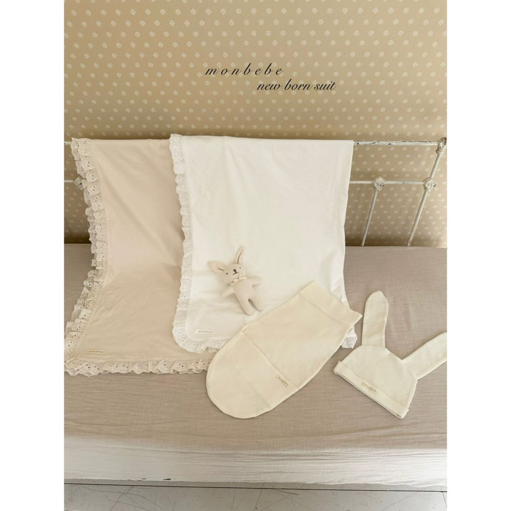 Monbebe 包巾 몽베베 양막슈트바니비니-細節圖2