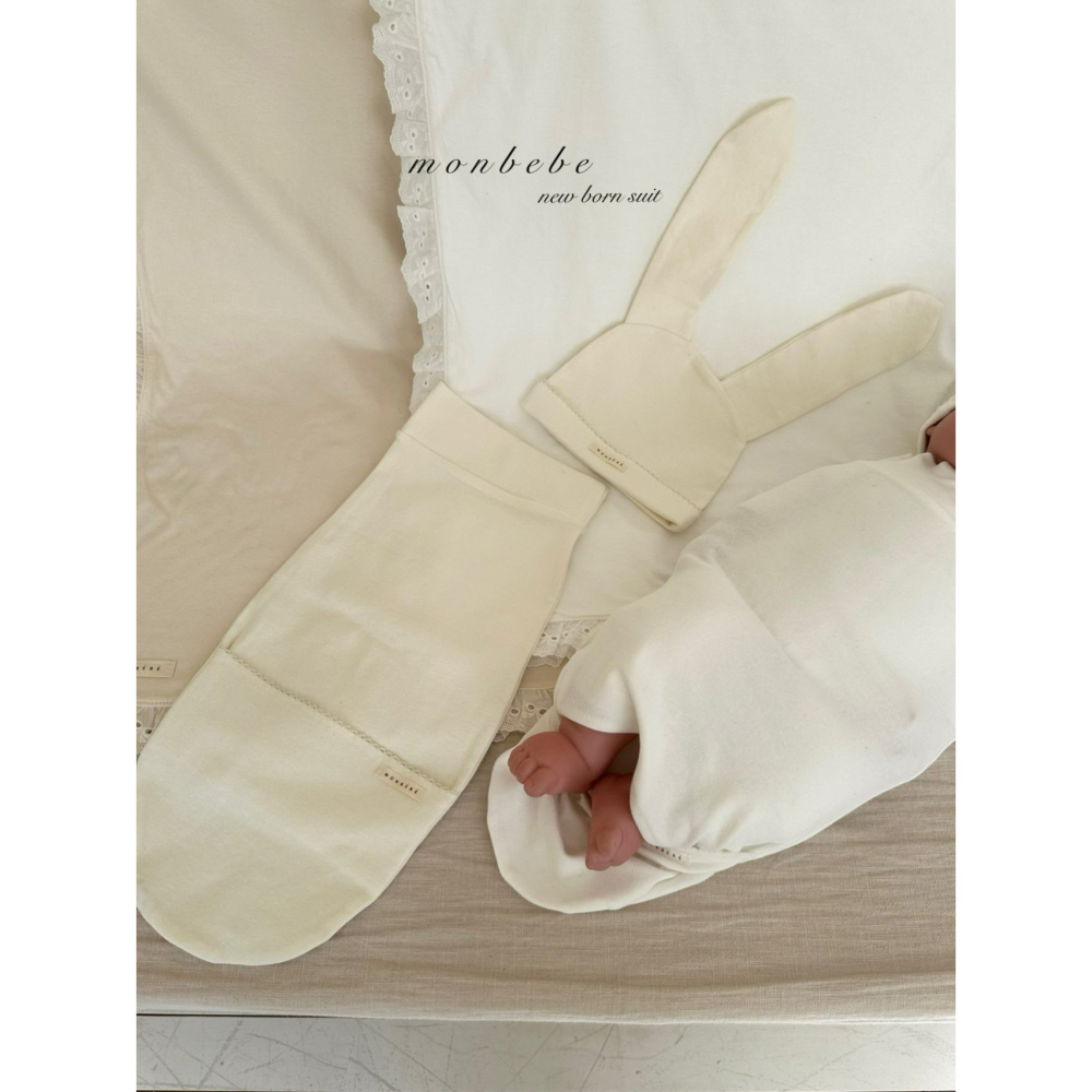 Monbebe 包巾 몽베베 양막슈트바니비니-細節圖4