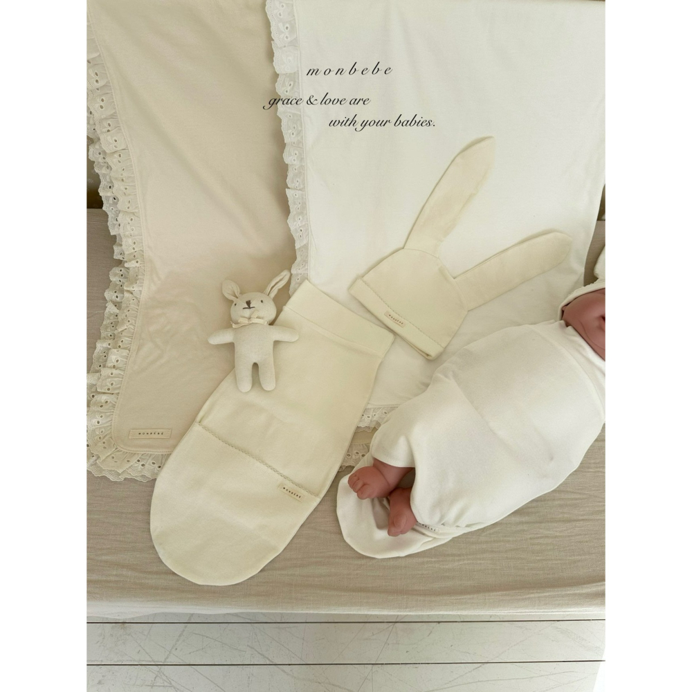 Monbebe 包巾 몽베베 양막슈트바니비니-細節圖5