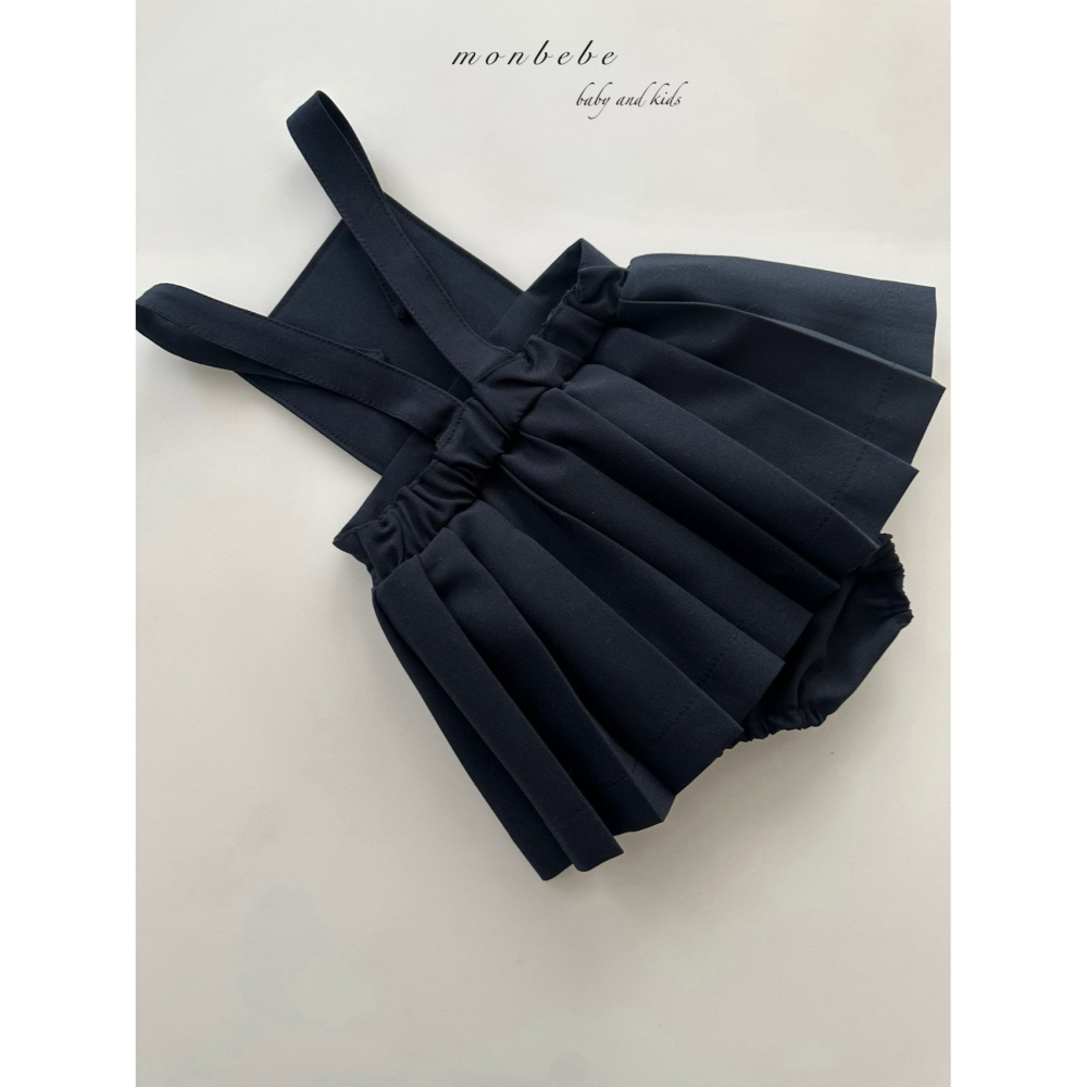 Monbebe 包屁衣 몽베베 엠마주름멜빵슈트-細節圖3