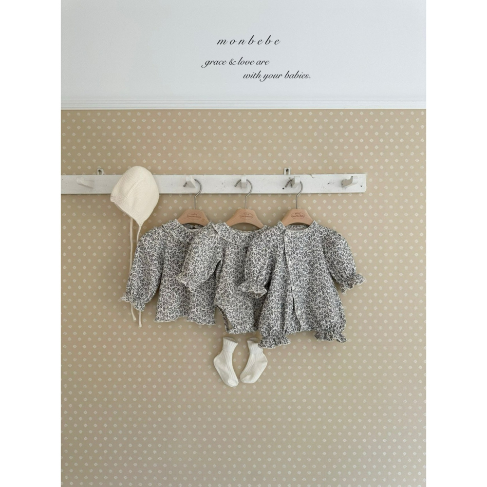 Monbebe 上衣 몽베베 풀잎퍼프티-細節圖4