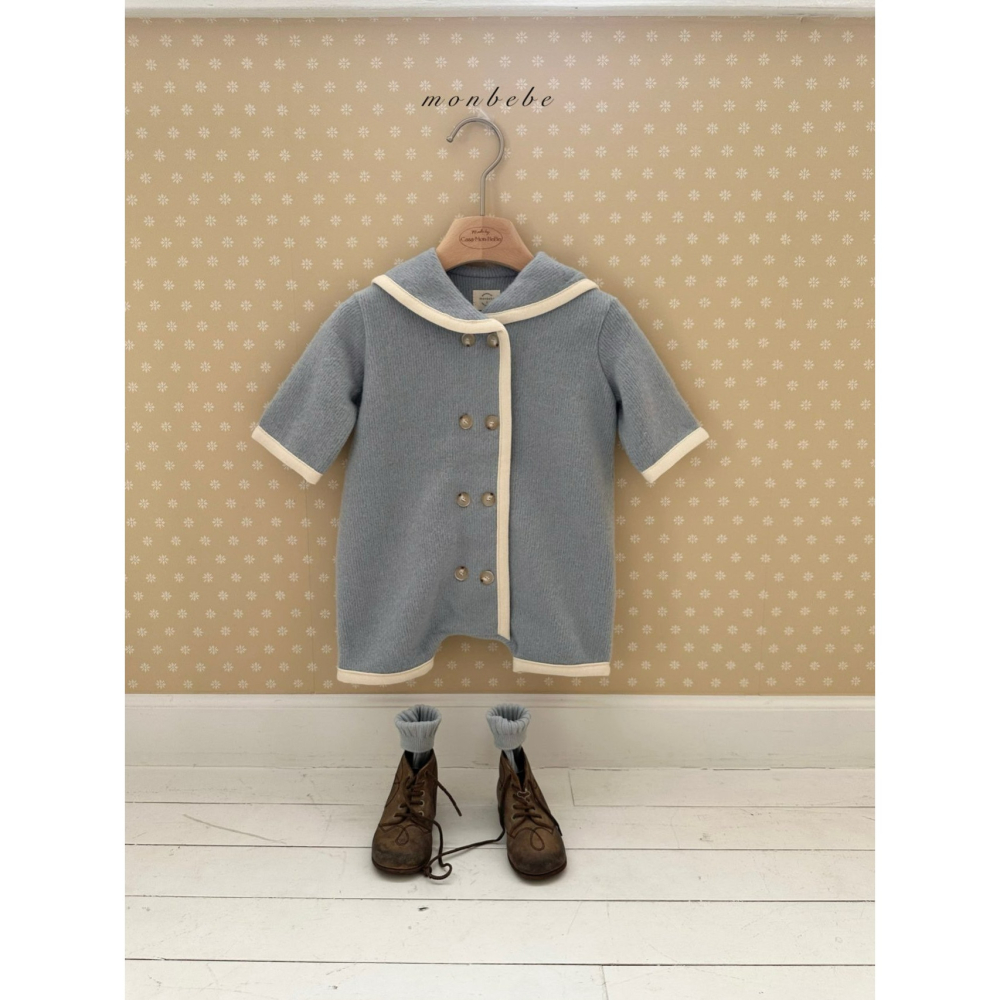 Monbebe 包屁衣 몽베베 핸드메이드세일러슈트-細節圖2