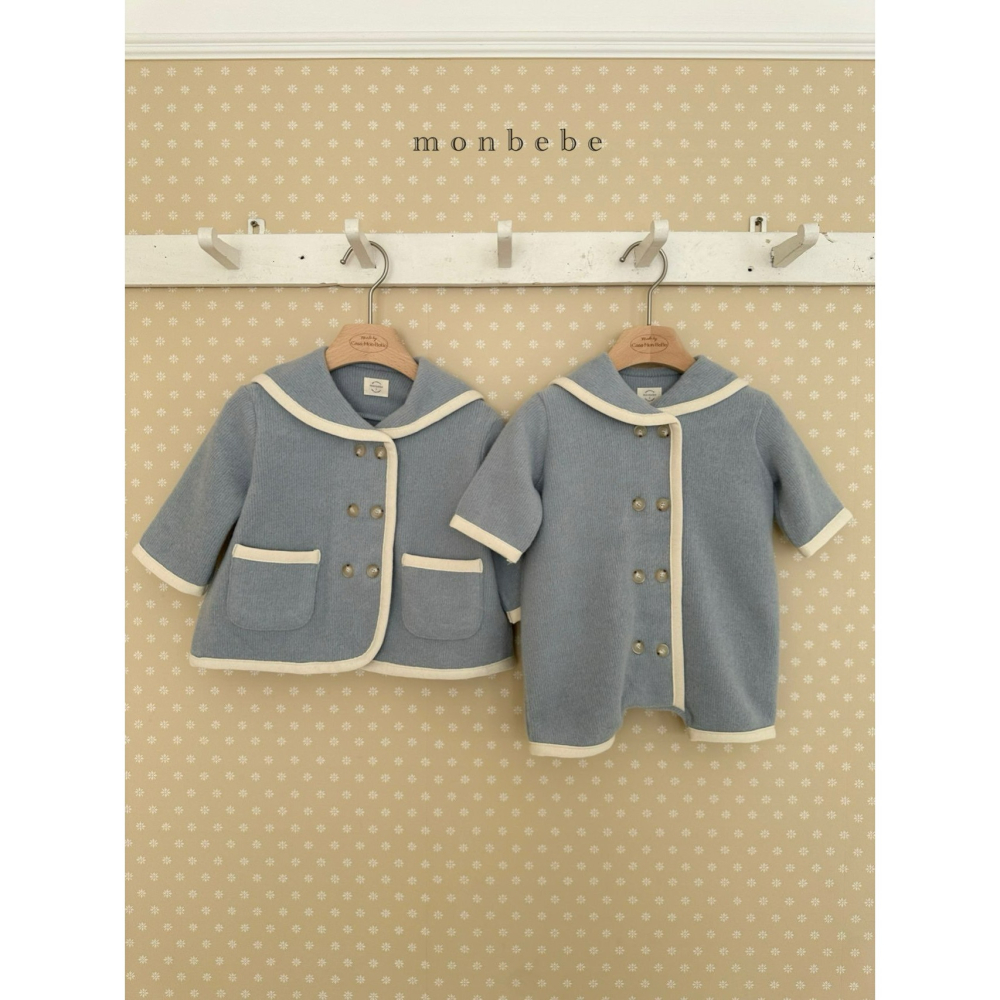 Monbebe 包屁衣 몽베베 핸드메이드세일러슈트-細節圖3