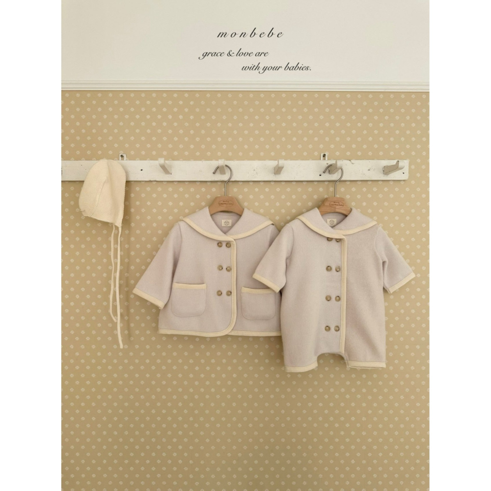 Monbebe 包屁衣 몽베베 핸드메이드세일러슈트-細節圖6