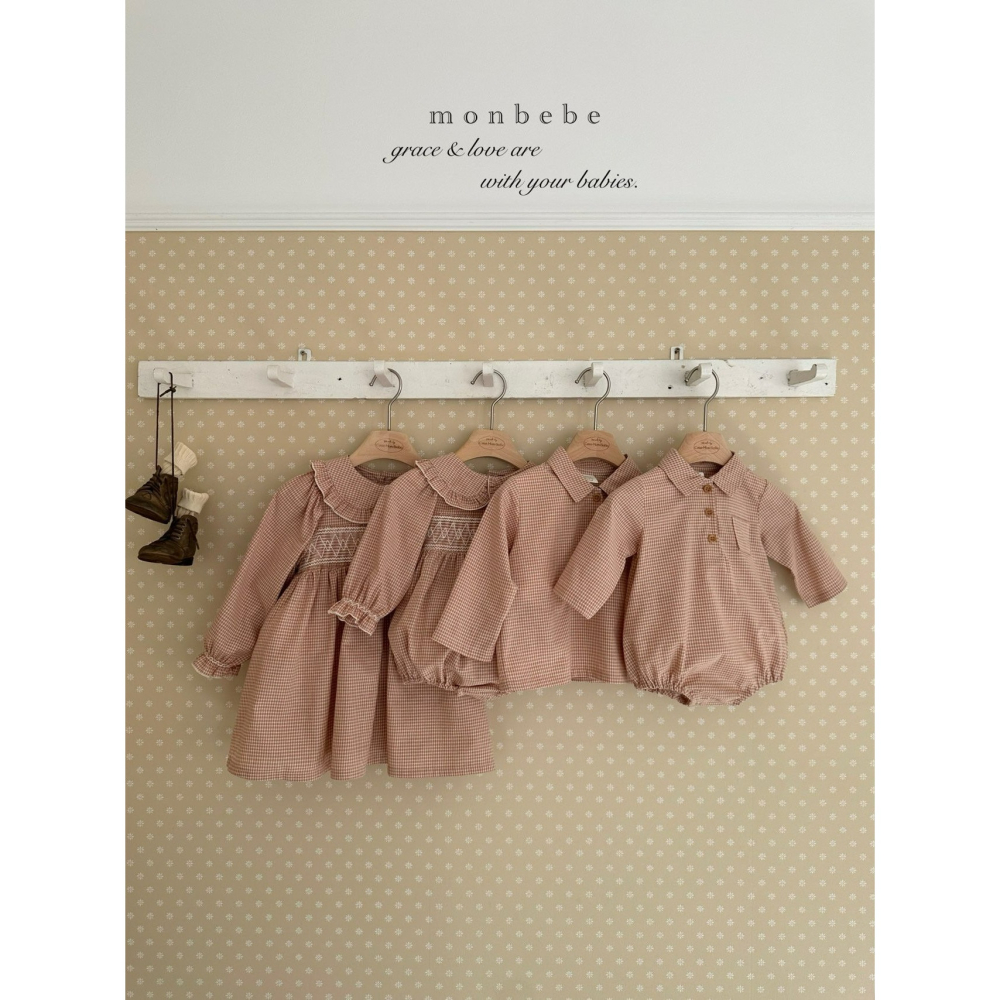 Monbebe 洋裝 몽베베 밀라스모크원피스-細節圖7