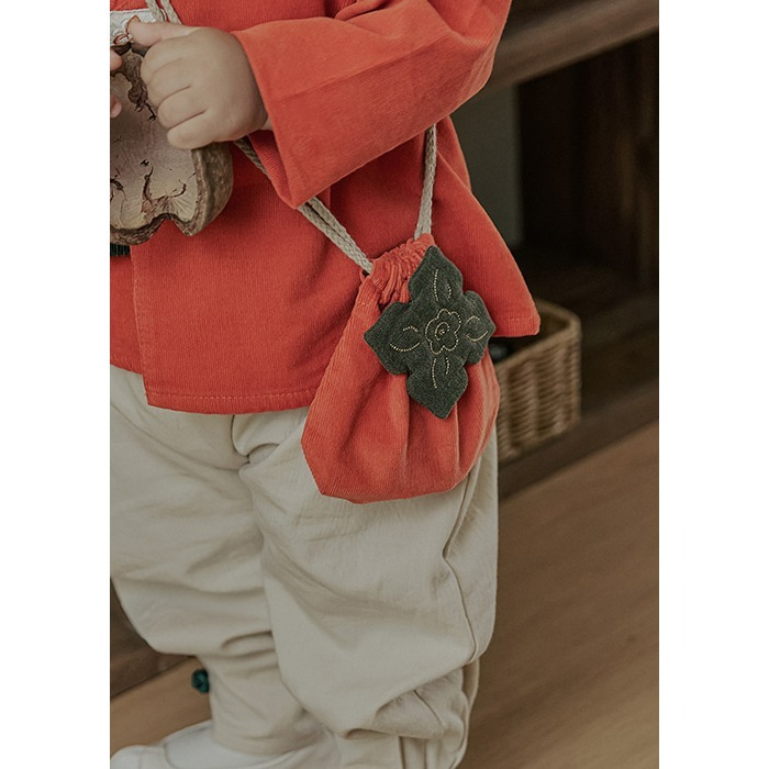 韓國製 新春寶寶 柿子福袋 아기 단감 복주머니-細節圖3