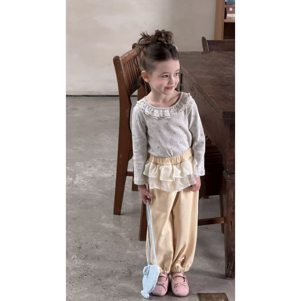 Aiai 褲子 아이아이 봄)솜사탕조거팬츠-細節圖2