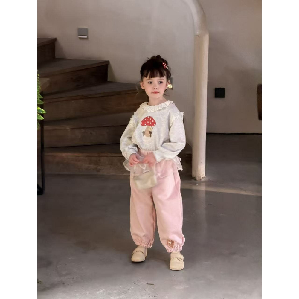 Aiai 褲子 아이아이 봄)솜사탕조거팬츠-細節圖5