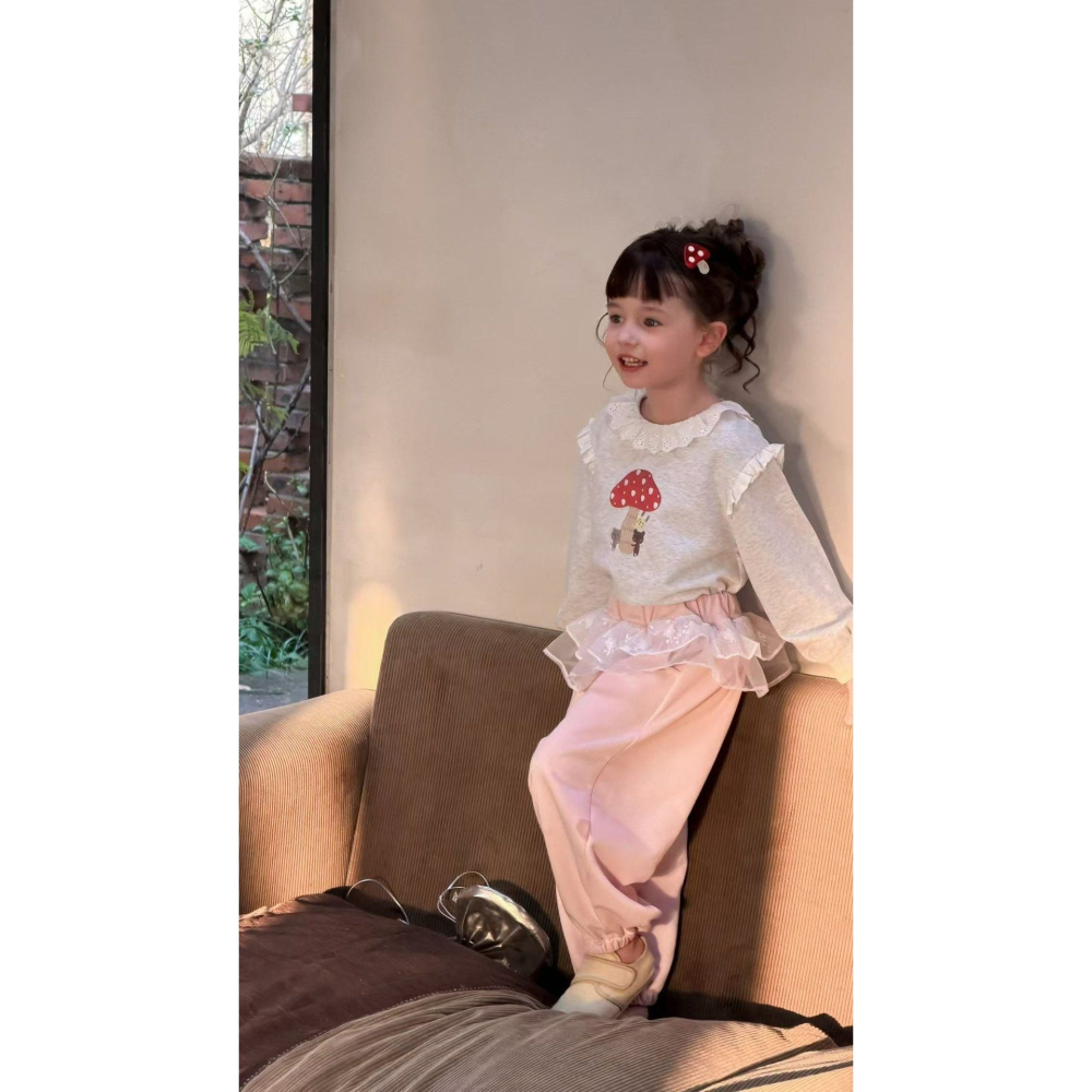 Aiai 褲子 아이아이 봄)솜사탕조거팬츠-細節圖8