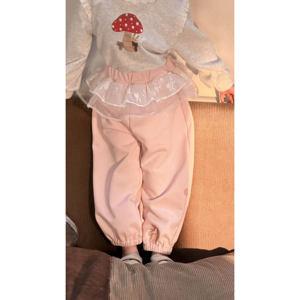 Aiai 褲子 아이아이 봄)솜사탕조거팬츠-細節圖9