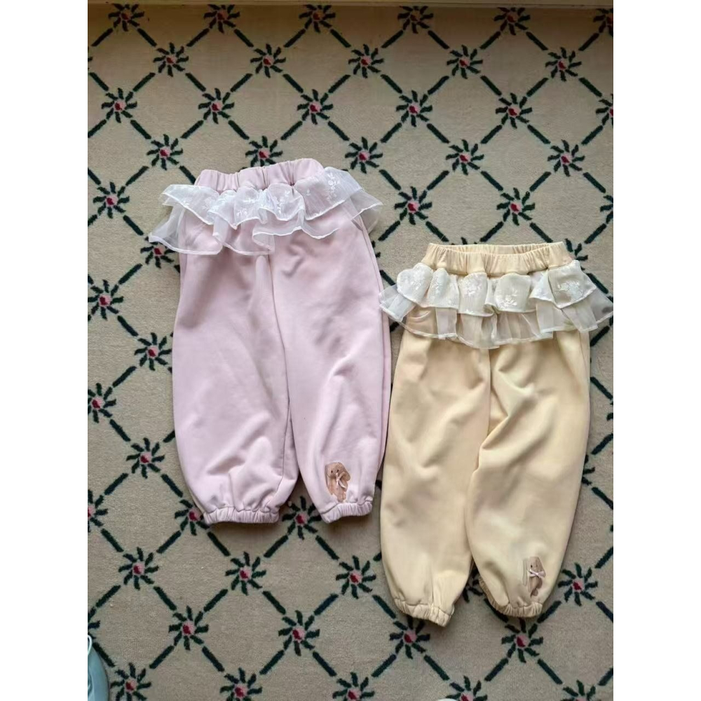 Aiai 褲子 아이아이 봄)솜사탕조거팬츠-細節圖11