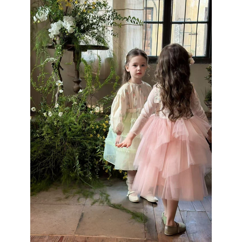 Aiai 洋裝 아이아이 봄)엘라로즈핑크드레스-細節圖4