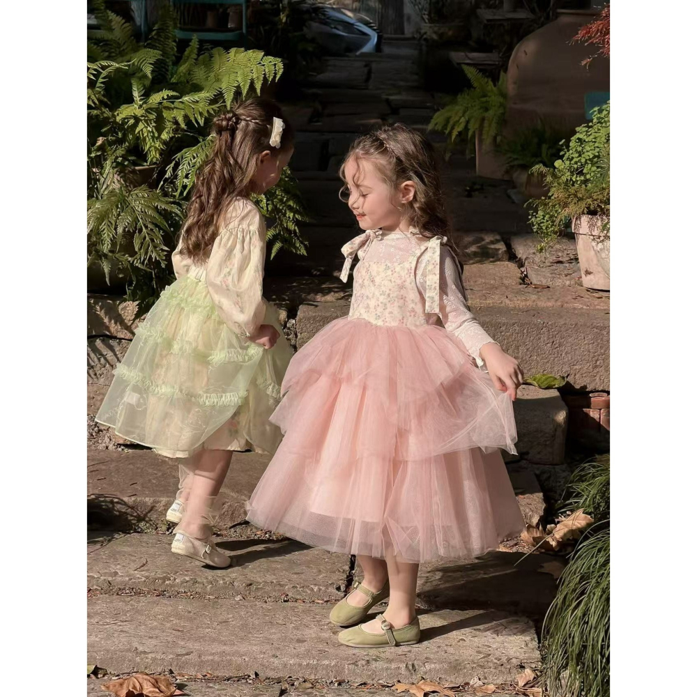 Aiai 洋裝 아이아이 봄)엘라로즈핑크드레스-細節圖8