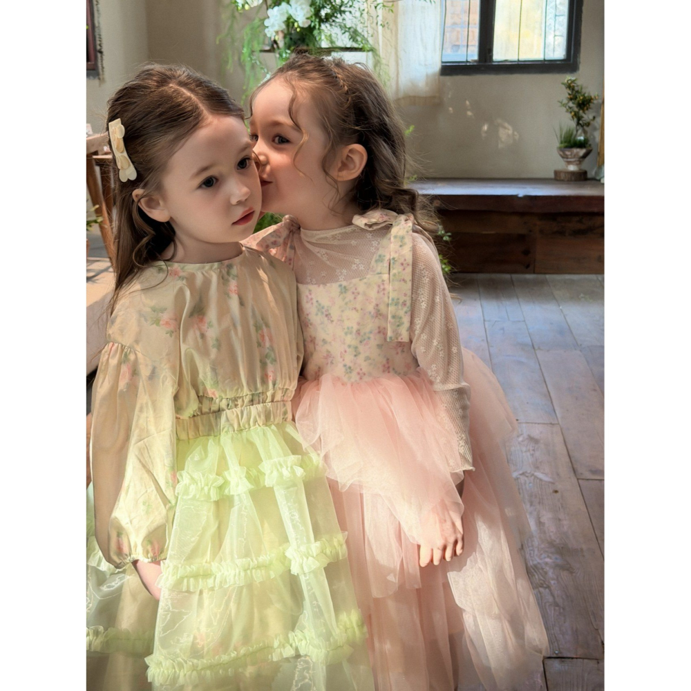 Aiai 洋裝 아이아이 봄)엘라로즈핑크드레스-細節圖9