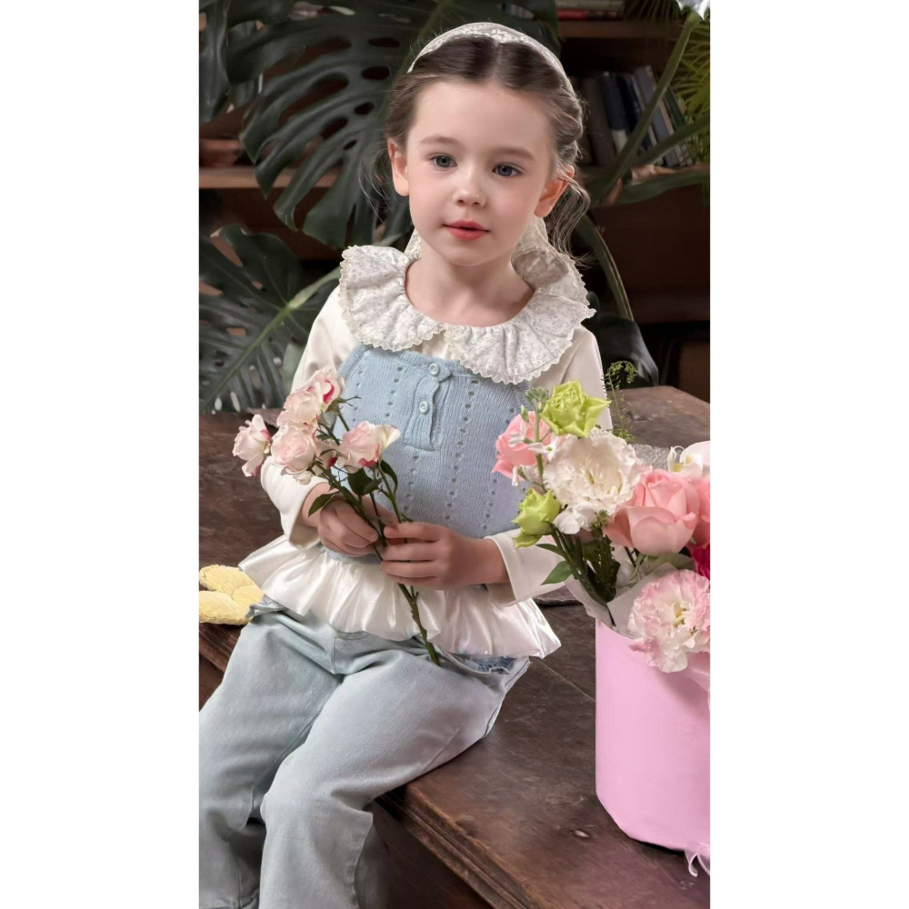 Aiai 背心 아이아이 봄)엘리버튼니트베스트-細節圖4