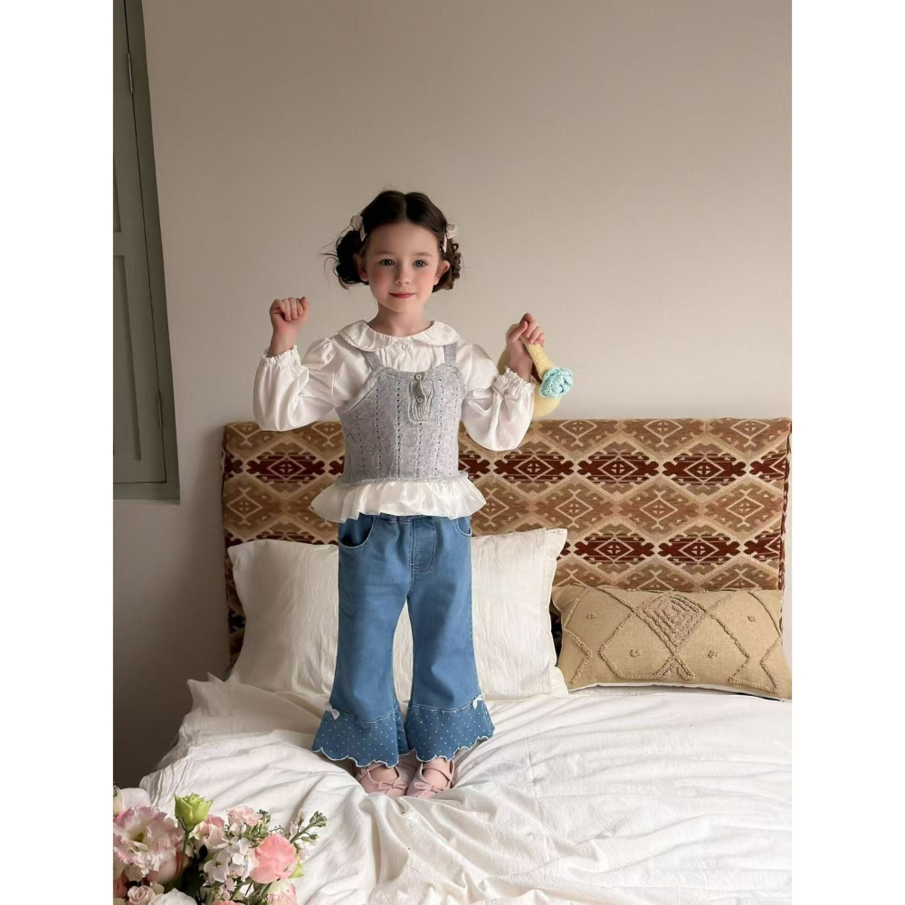 Aiai 背心 아이아이 봄)엘리버튼니트베스트-細節圖5