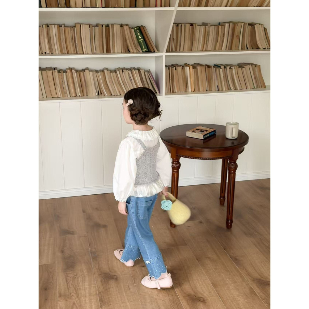 Aiai 背心 아이아이 봄)엘리버튼니트베스트-細節圖7