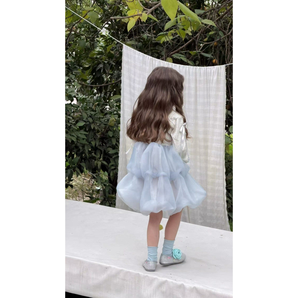 Aiai 洋裝 아이아이 봄)쥬쥬드림티세트원피스-細節圖3