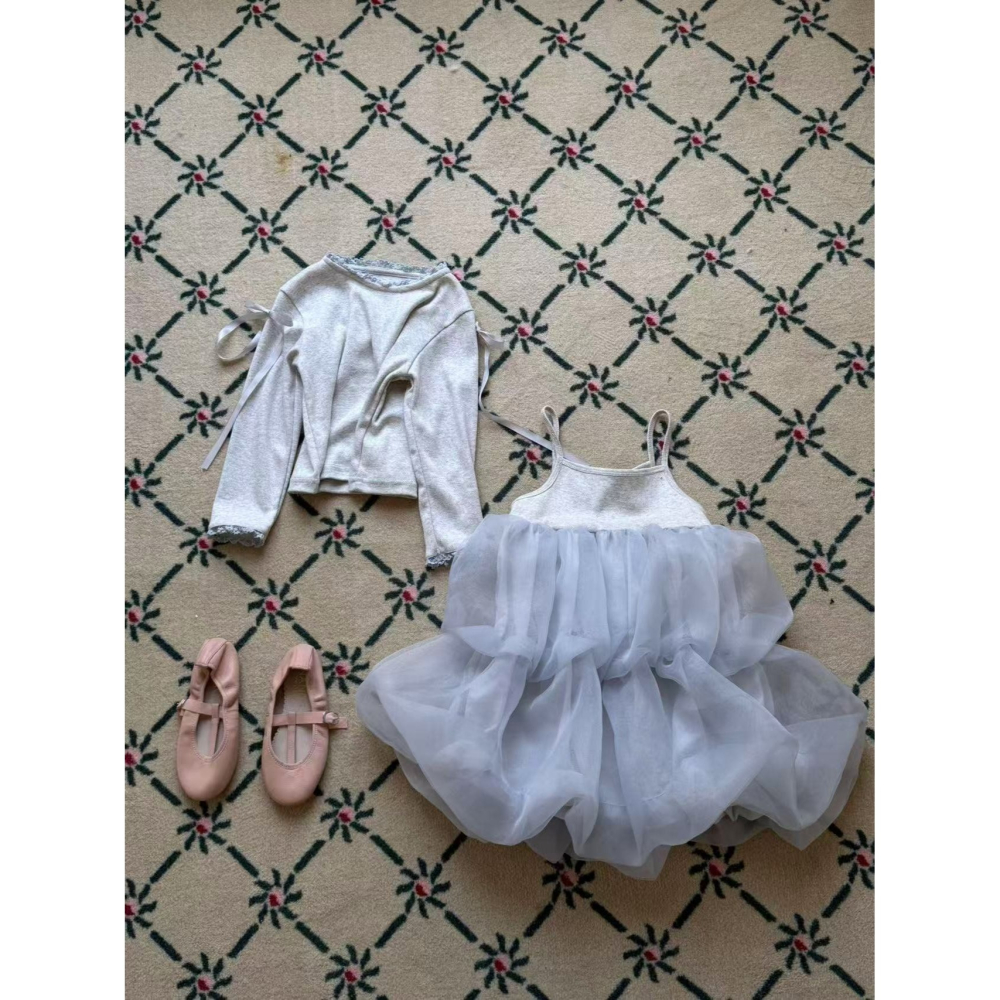 Aiai 洋裝 아이아이 봄)쥬쥬드림티세트원피스-細節圖6