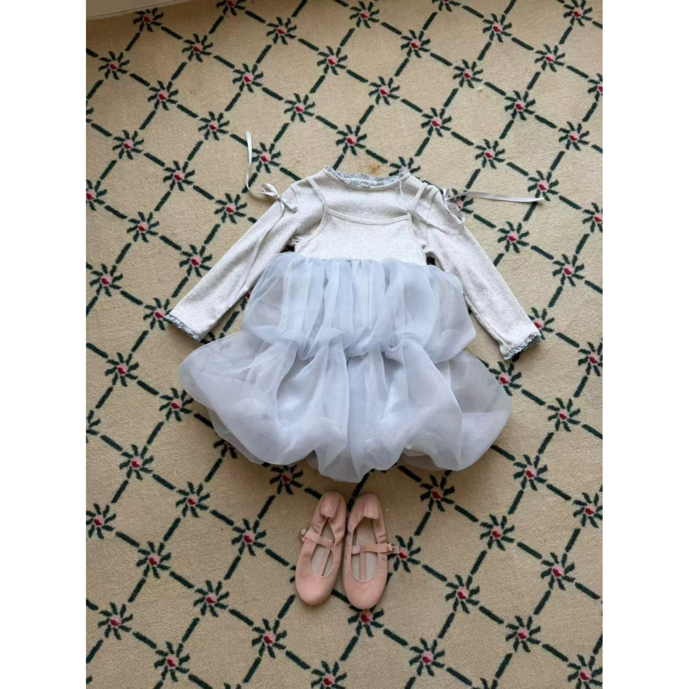 Aiai 洋裝 아이아이 봄)쥬쥬드림티세트원피스-細節圖7