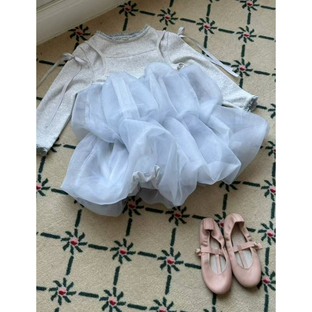 Aiai 洋裝 아이아이 봄)쥬쥬드림티세트원피스-細節圖9