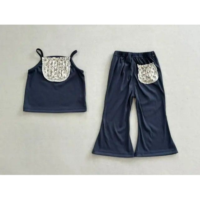 Aiai 上下 套裝 아이아이 봄)코코레이스상하세트-細節圖9